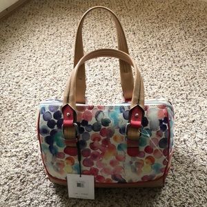 Calvin Klein Signature Satchel Handbag/Purse
